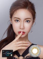 LENSME Louis Shine Cocktail Dry Sky Gray Monthly (2 Pack)